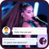 Live Chat With Ariana Grande icon