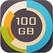 100 GB Storage booster Cleaner: 100 GB RAM Booster icon
