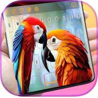 Lovebird Parrot Keyboard on 9Apps