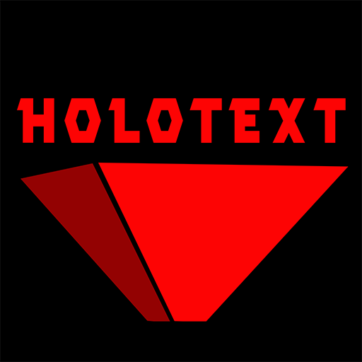 Hologram 3D Text Video Maker - Text Pyramid Video icon