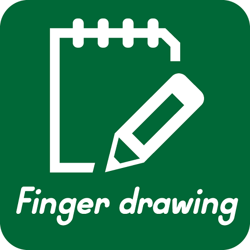 Finger drawing app icon