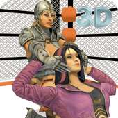 Women Wrestling Revolution 3D:Real Ring Fighting