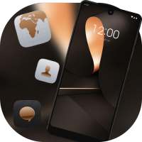 Элегантная деловая черная яркая тема Find X on 9Apps