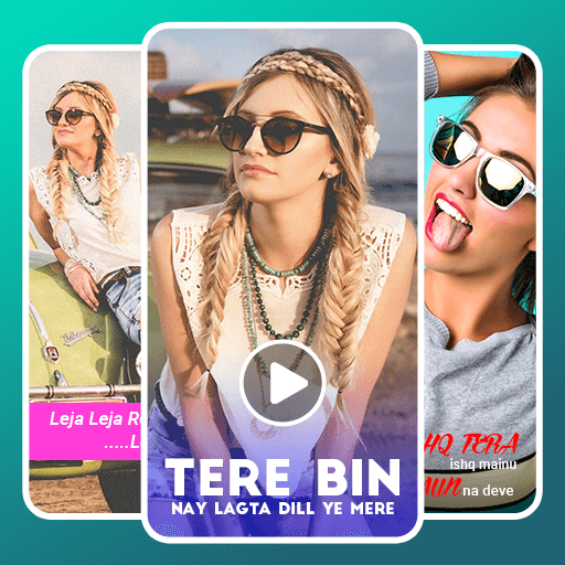 Full screen video Status Downloader icon