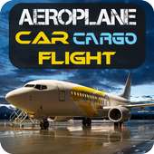 Airplane car cargo 3d simulator : Car transpoter