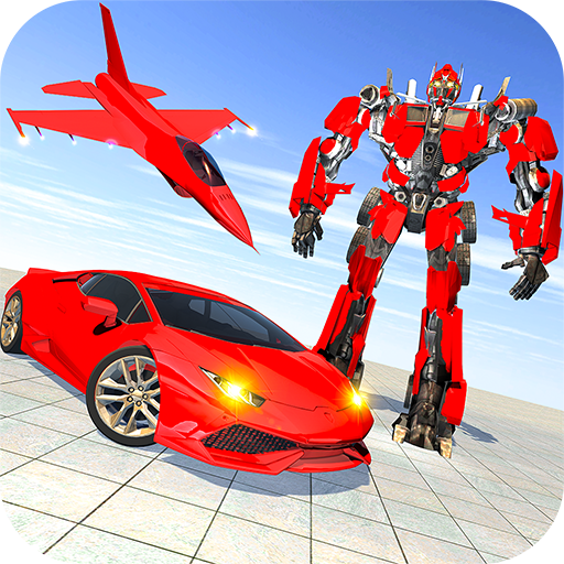 Robot City Attack Battle Game icon