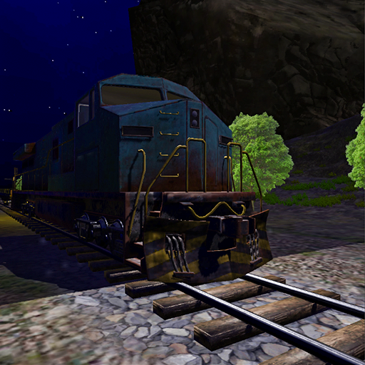 horror pająk pociąg 3D icon