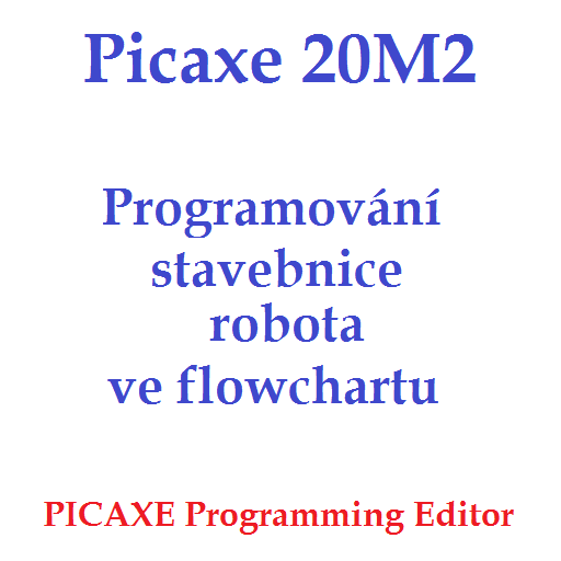 Picaxe 20M2, robot, flowchart icon