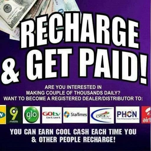 Recharge and get paid Nigeria icon