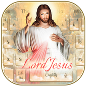 God Jesus Christ keyboard icon