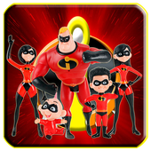 Incredibles Super Hero Family icon