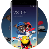 Funny animal theme: Puppy wallpaper icon