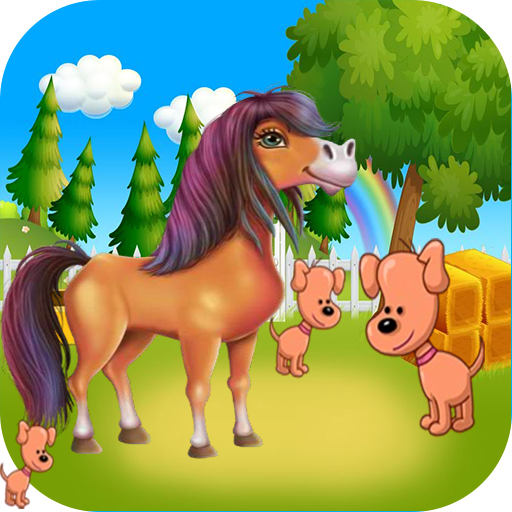 Pet house cleaning - Animals games icon