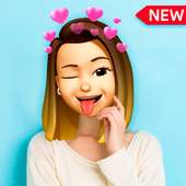 Face Emoji Stickers 3D Photo Editor