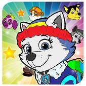 Candy Match Paw Puppy Patrol