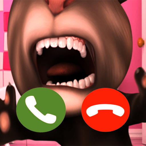 Fake Call Cat - Tom Toilet icon