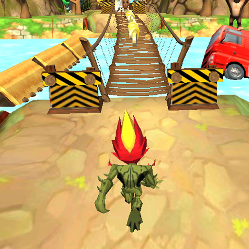 New Ben Alien Boy Rush - Jungle Escape Run icon