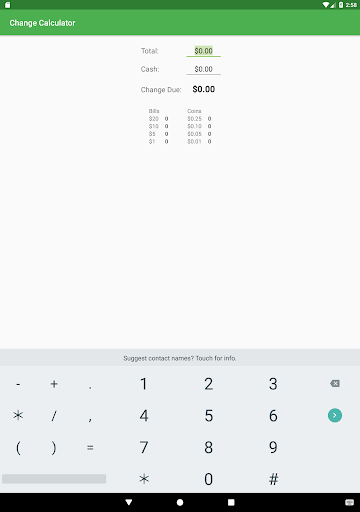 Change Calculator  (No Ads) screenshot 5