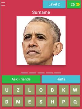 Famous people caricatures quiz screenshot 10