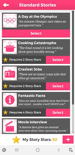 Fictionate! Story Creator screenshot 2