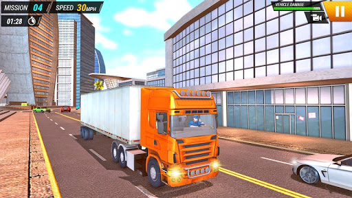 City Truck Driving Simulator Free screenshot 6