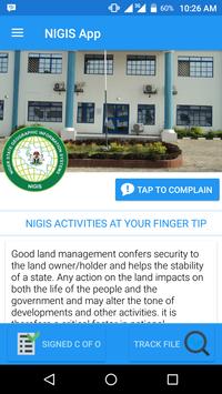 NIGIS App 1 تصوير الشاشة