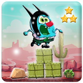 Super oggy Run bob  - Jump2019 icon