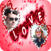Valentine Dual Photo Frame 2019 icon