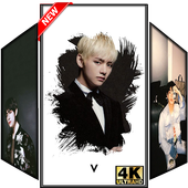 BTS V Kim Taehyung-Kpop Wallpapers icon