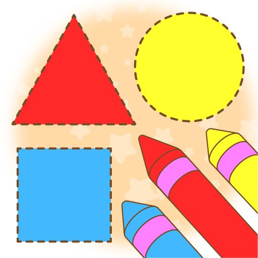 Colors &amp; shapes learning Games icon