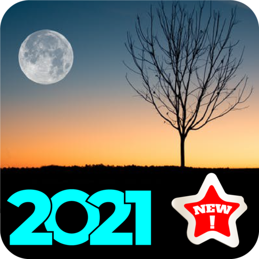 Sun and moon wallpapers 2021 without Net icon