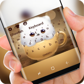 Cute Cup Cat Wallpaper Keyboard icon