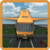 Aventura de ônibus voador icon