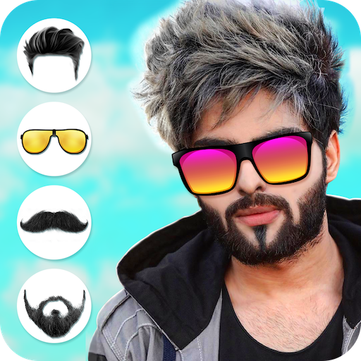Men Photo Editor - HairStyles,Moustache,Sunglasses icon