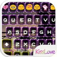 Kiss Love Emoji Keyboard Theme on 9Apps