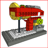 Sewing Machine Lego WeDo building instruction icon
