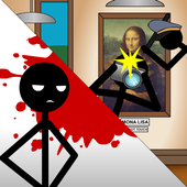 Stickman Crime at the Museum icon