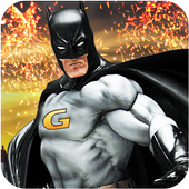 Flying Super Bat Hero icon