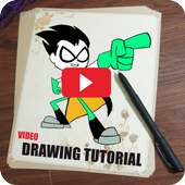 How To Draw Teen Titan Video