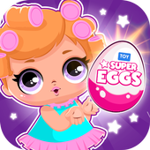 Surprise dolls eggs icon