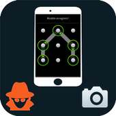 تصوير من يحاول فتح الهاتف