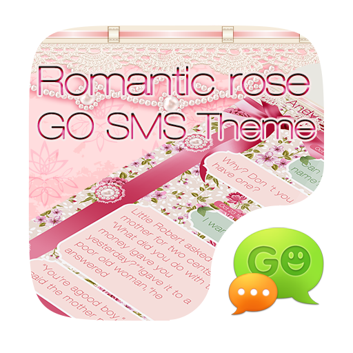 GO SMS PRO ROMANTIC ROSE THEME icon