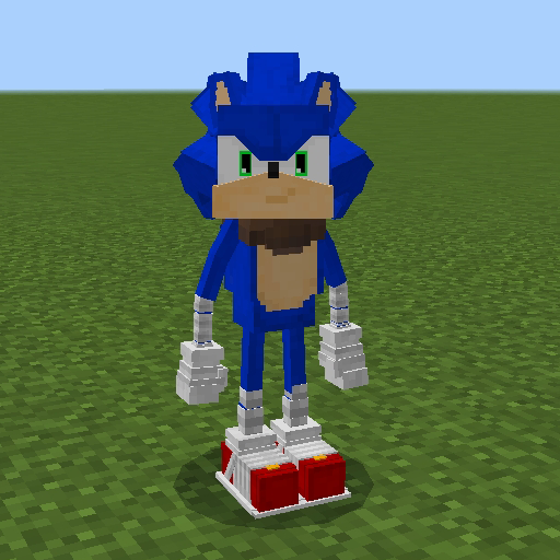 Mod Sonic skin for Minecraft icon