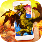 Dragon in Phone Prank icon