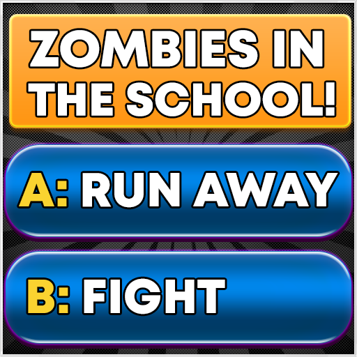 Zombies in the School: Text Game icon