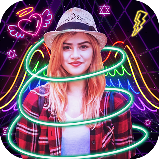 Neon Photo Editor - Neon Light Effects On Photos أيقونة
