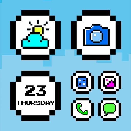 Wow Pixel Theme - Icon Pack icon