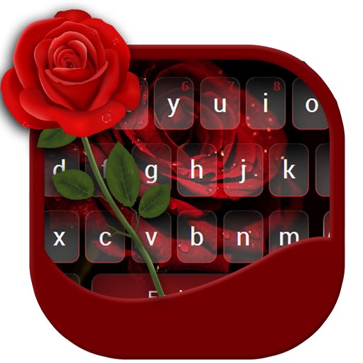 Black Rose keyboard theme icon