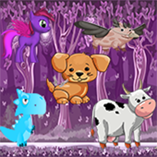 Flappy Animals: Pony Dog Cow Dragon Pig &amp; Bird icon