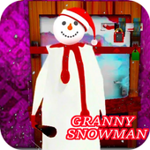 Scary Granny is Snowman - Horror Game Mod 2020 icon